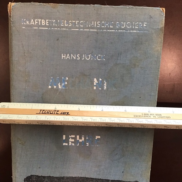 Vintage 1945 German Book Mechanik und Festigkeitslehre - Picture 12 of 13